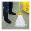 Boardwalk BWK524R 24 oz. Pro Loop Web/Tailband Premium Saddleback Rayon Mop Head – White (12/Carton)