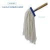 Boardwalk BWK824R 24 oz. Lie-Flat Rayon Fiber Mop Head – White (12/Carton)