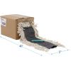 Boardwalk BWKFF40 5 in. Flash Forty Disposable Cotton Dustmop – Natural