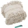 Boardwalk BWKFF40 5 in. Flash Forty Disposable Cotton Dustmop – Natural