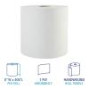 Boardwalk Boardwalk Green Universal Roll Towels, 1-Ply, 8″ x 800 ft, Natural White, 6 Rolls/Carton(Natural White)