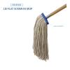 Boardwalk Cut-End Lie-Flat Wet Mop Head, Cotton, 16oz, White, 12/Carton