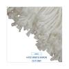 Boardwalk Cut-End Lie-Flat Wet Mop Head, Rayon, 16oz, White, 12/Carton