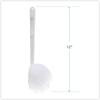 Boardwalk Deluxe Bowl Mop, 10″ Handle, 2″ Mop Head, White, 25/Carton
