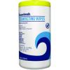 Boardwalk Disinfecting Wipes, 7 x 8, Lemon Scent, 75/Canister, 6 Canisters/Carton