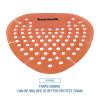 Boardwalk GEMMAN Gem Urinal Screen, Lasts 30 Days, Orange, Mango Fragrance (Box of 12)