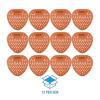 Boardwalk GEMMAN Gem Urinal Screen, Lasts 30 Days, Orange, Mango Fragrance (Box of 12)