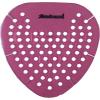 Boardwalk Gem Urinal Screens, Spiced Apple Scent, Red, 12/box