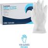 Boardwalk General Purpose Vinyl Gloves, Powder/Latex-Free, 2.6 mil, Large, Clear, 100/Box, 10 Boxes/Carton(Bwk365lct)