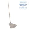 Boardwalk Handle/Deck Mops, 24 Oz White Cotton Head, 54″ Oak Wood Handle, 6/Pack