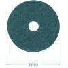 Boardwalk Heavy-Duty Scrubbing Floor Pads, 20″ Diameter, Green, 5/carton