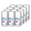 Boardwalk Metered Air Freshener Refill, 12-Pack, 7 oz Aerosol Spray, Powder Mist Scent, Fits Most Standard Dispensers, Lasts For 30 Days(Powder Mist)