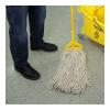 Boardwalk Mop Head, Economical Lie-Flat Head, Cotton Fiber, 32oz, White, 12/Carton