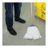 Boardwalk Mop Head, Economical Lie-Flat Head, Rayon Fiber, 20oz, White, 12/Carton