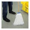 Boardwalk Mop Head, Economical Lie-Flat Head, Rayon Fiber, 32-Oz., White, 12/Carton