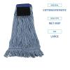 Boardwalk Mop Head, Loop-End, Cotton with Scrub Pad, Large, 12/Carton