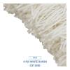 Boardwalk Mop Head, Premium Saddleback Head, Rayon Fiber, 24-Oz., White, 12/Carton