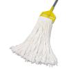 Boardwalk Mop Head, Premium Standard Head, Rayon Fiber, 32oz, White, 12/Carton