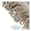 Boardwalk Mop Head, Pro Loop Web/Tailband, Premium Standard Head, Cotton, 32-Oz., White