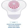 Boardwalk PBS Urinal Screen w/para Deodorizer Block, Cherry, (Pack of 12)