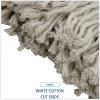 Boardwalk Premium Cut-End Wet Mop Heads, Cotton, 20oz, White, 12/Carton