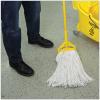Boardwalk Premium Cut-End Wet Mop Heads, Rayon, 24oz, White, 12/Carton