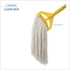 Boardwalk Premium Cut-End Wet Mop Heads, Rayon, 24oz, White, 12/Carton