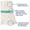 Boardwalk Super Loop Wet Mop Head, Cotton/Synthetic Fiber, 5″ Headband, Medium Size, White, 12/Carton
