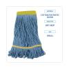 Boardwalk Super Loop Wet Mop Head, Cotton/Synthetic Fiber, 5″ Headband, Small Size, Blue, 12/Carton