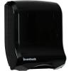 Boardwalk T1770BKBW 11.75 in. x 6.25 in. x 18 in. Ultrafold Multifold/C-Fold Towel Dispenser – Black Pearl