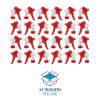 Boardwalk Trigger Sprayer 250, 9.25″ Tube Fits 32 Oz Bottles, Red/white, 24/carton