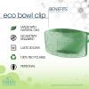Fresh Products FRS EBC72 CBLBX Eco-Fresh Bowl Clip, Cotton Blossom, Blue (Pack of 12)(Cucumber Melon)