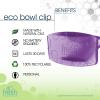 Fresh Products FRS EBC72 CBLBX Eco-Fresh Bowl Clip, Cotton Blossom, Blue (Pack of 12)(Fabulous)