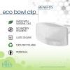 Fresh Products FRS EBC72 CBLBX Eco-Fresh Bowl Clip, Cotton Blossom, Blue (Pack of 12)(Honeysuckle)