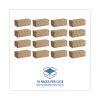 Simple Earth Single-Fold Towels, Kraft, 16/Case
