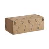 Simple Earth Single-Fold Towels, Kraft, 16/Case