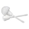 Boardwalk 528121 2 in. Cone Head Plastic Bowl Mops with 10 in. Handle – White (25-Piece/Carton)
