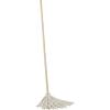 Boardwalk BWK112C 48 in. Oak Wood Handle 12 oz. Cotton Head Deck Mops – White (6-Piece/Pack)