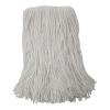 Boardwalk BWK2016R #16 Cut-End Standard Head Rayon Fiber Mop Head – White (12/Carton)