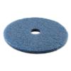 Boardwalk BWK4020BLU 20 in. Diameter Scrubbing Floor Pads – Blue (5/Carton)