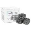 Boardwalk BWK50 Stainless Steel Scrubber, 2 1/2 x 2 3/4, Steel Gray (Case of 12)