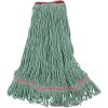 Boardwalk BWK503GNNB Premium Standard Cotton/Rayon Fiber Mop Head – Large, Green (12/Carton)