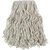 Boardwalk BWKCM02024S #24 Banded Cotton Mop Heads – White (12/Carton)