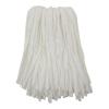 Boardwalk Cut-End Wet Mop Head, Rayon, No. 24, White, 12/Carton