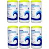 Boardwalk Disinfecting Wipes, 7 x 8, Lemon Scent, 75/Canister, 6 Canisters/Carton