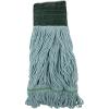 Boardwalk Echomop With Looped-End Wet Head, Synthetic/cotton, Medium, Blue, 12/carton