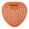 Boardwalk GEMMAN Gem Urinal Screen, Lasts 30 Days, Orange, Mango Fragrance (Box of 12)