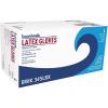 Boardwalk General-Purpose Latex Gloves, Powder-Free, 4.4 Mil, Large, Natural, 100/box