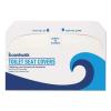 Boardwalk K5000 Premium Half-Fold Toilet Seat Covers, 250 Covers per Sleeve (Case of 20 Sleeves)