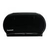 Boardwalk R4070BKBW 20.25 in. x 6 in. x 12.25 in. Jumbo Twin Toilet Tissue Dispenser – Black